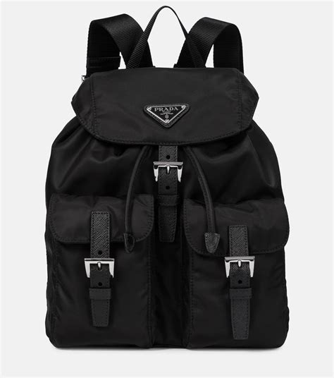 used prada backpack|pre owned prada nylon bag.